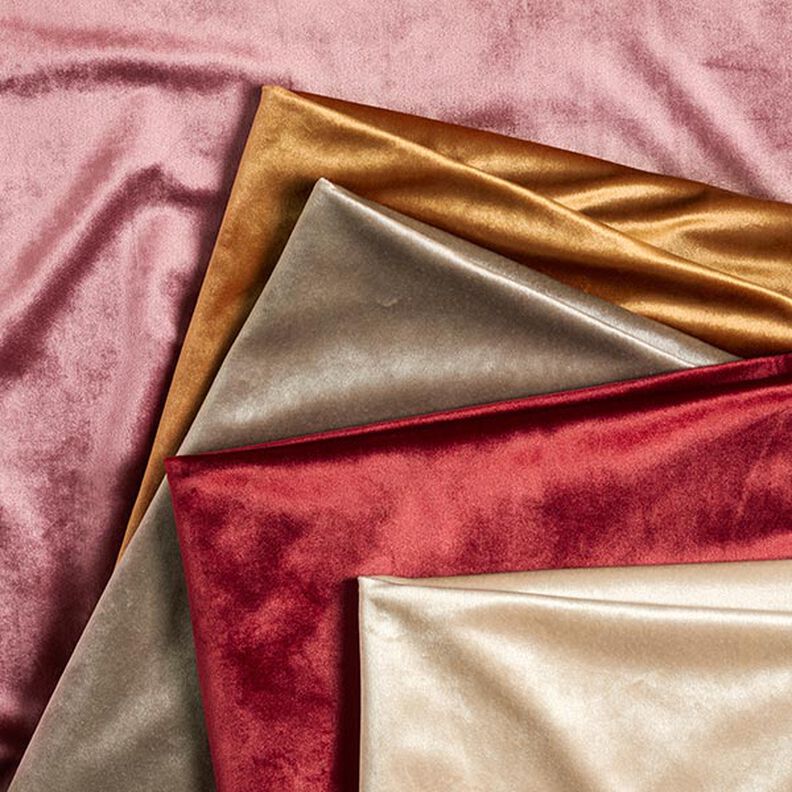 Tecido para decoração Veludo – cor de caramelo,  image number 4