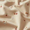 Jersey de algodão Mini flores – cor de areia, 