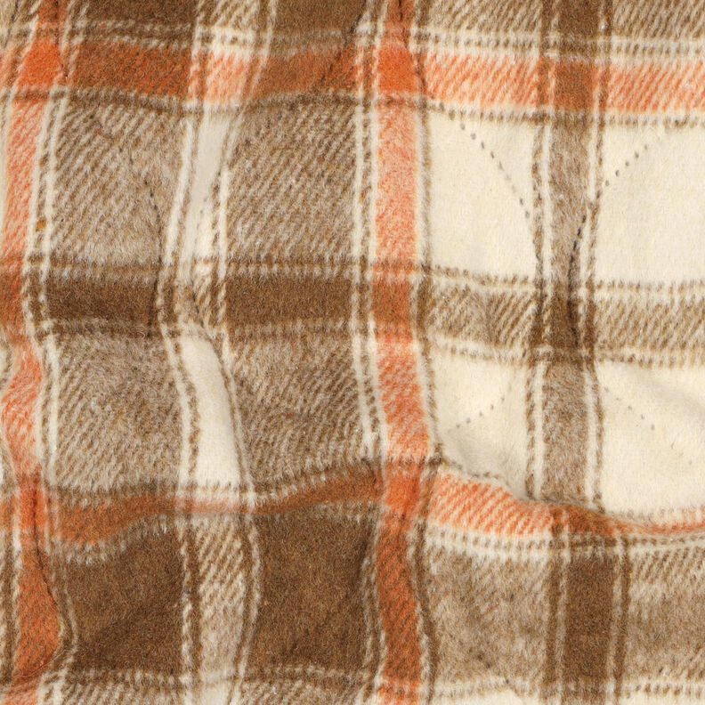 Tecido acolchoado Flanela Xadrez | Poppy Fabrics – bege,  image number 3