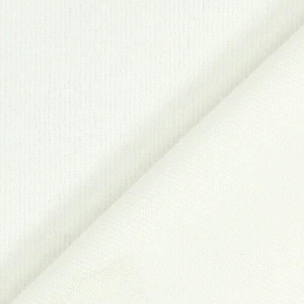 Tecido aveludado Nicki Liso – branco sujo,  image number 3