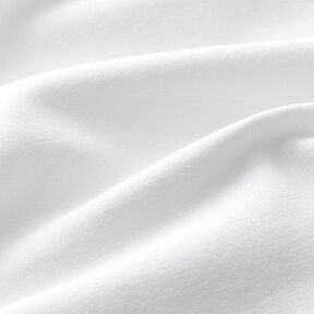 Jersey de algodão médio liso – branco, 
