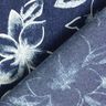 Chambray Flores de verão – azul-marinho/branco sujo,  thumbnail number 4