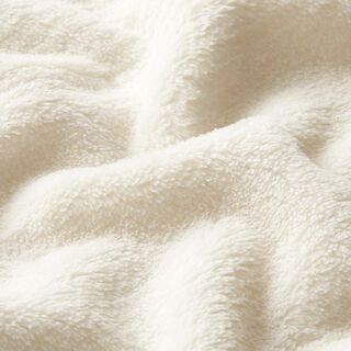 Tecido polar fofinho – branco sujo, 