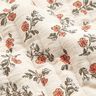Musselina Tecido acolchoado Flores rom&acirc;nticas &ndash; branco sujo/uvas brancas,  thumbnail number 3