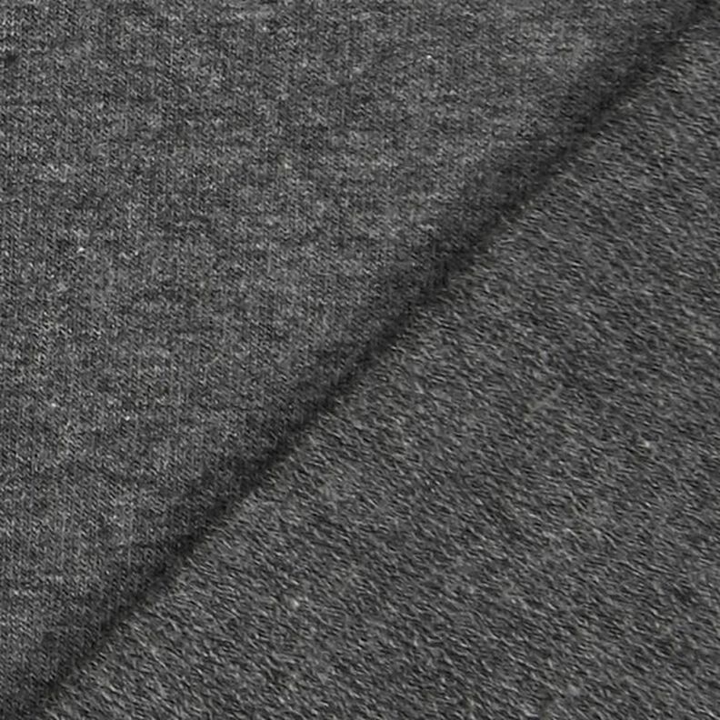 Terry francês leve melange – antracite,  image number 3