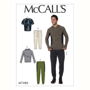 Homem - Top|Pullover|Calças, McCalls 7486 | 32 -, 