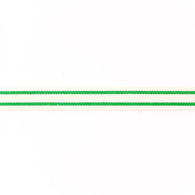 Fita de tecido Algodão riscas – verde,  image number 1