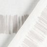 Tecido para cortinados Voile Riscas suaves 295 cm – cinzento-seda/marfim,  thumbnail number 4