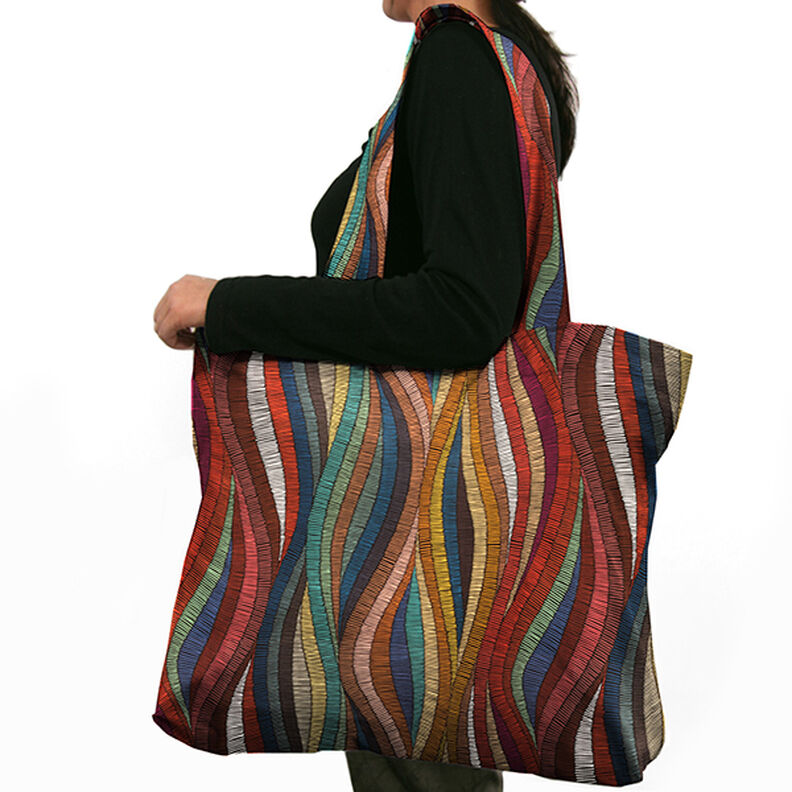 Tecido para exteriores Lona &Eacute;tnico &ndash; laranja,  image number 8