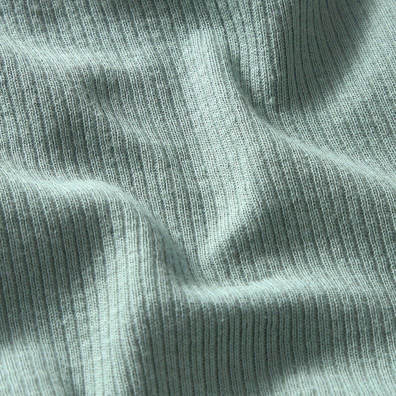 Jersey canelado Canelado fino 2-1-1-1 – verde amarelado,  image number 2