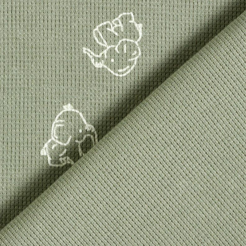 Jersey Favos Elefantes bebé – greige,  image number 4
