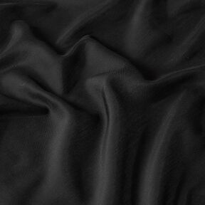 Tecido de algodão e seda super leve Voile – preto, 