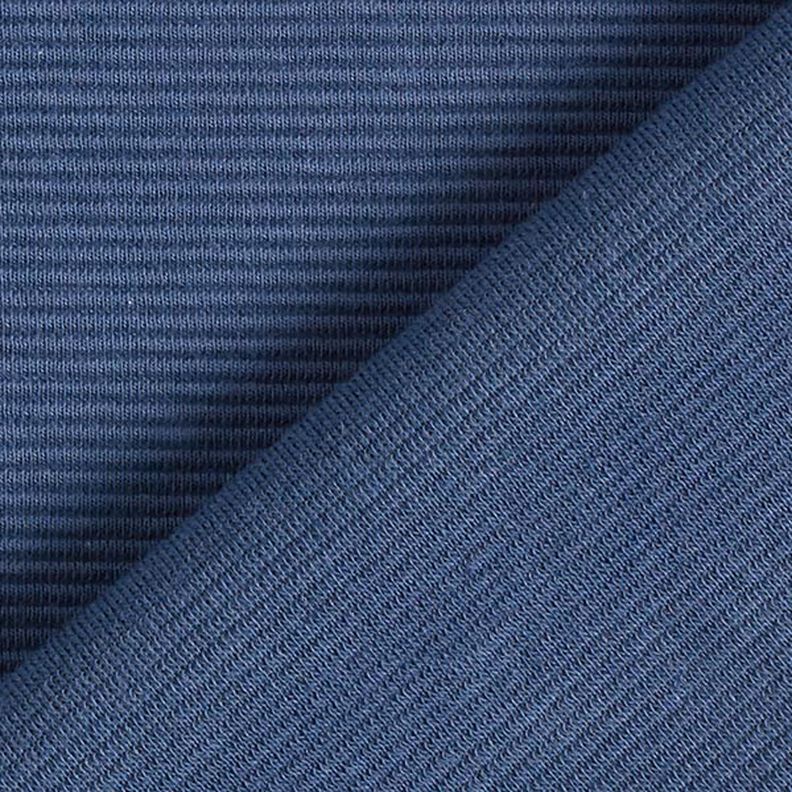 Jersey canelada Otomana lisa – azul ganga,  image number 4