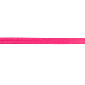 Fita de nastro elástica  brilhante [15 mm] – rosa intenso, 