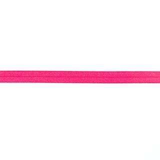 Fita de nastro elástica  brilhante [15 mm] – rosa intenso, 
