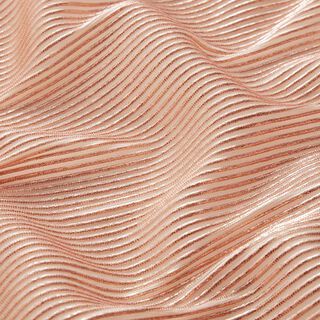 Organza Lurex Streifen – salmão/ouro rosé, 