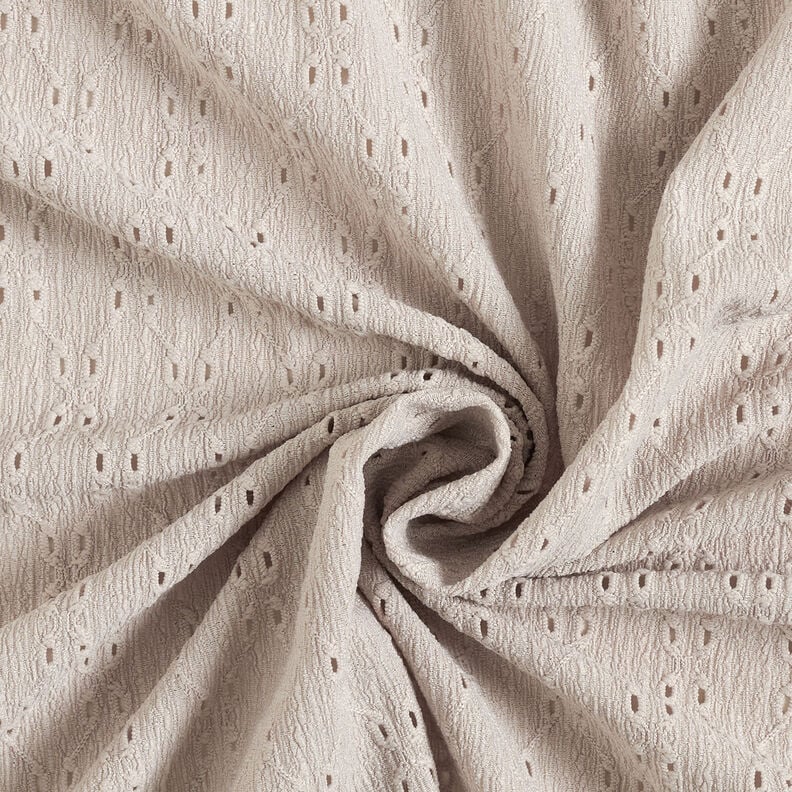 Jersey enrugado Bordado inglês – anémona,  image number 4