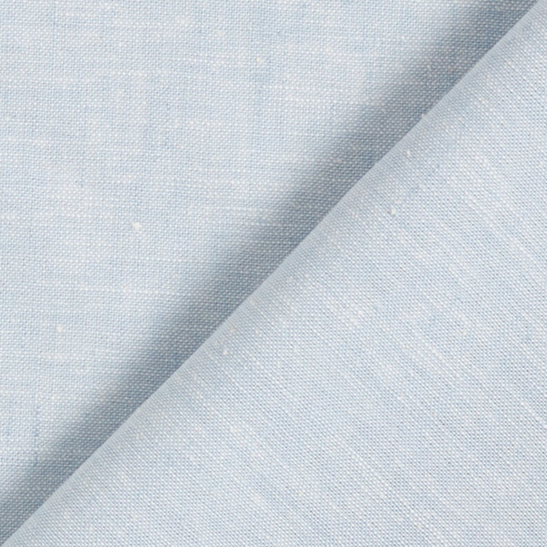 Algodão e linho Melange – azul claro,  image number 3