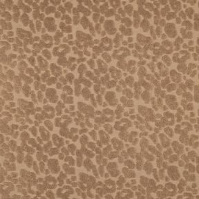 Tecido turco Stretch Leopardo  – castanho claro, 