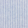 Mistura de linho e algodão Riscas largas – azul ganga/branco sujo,  thumbnail number 1