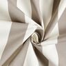 Tecido para exteriores Lona Riscas grossas – cinzento-seda/marfim,  thumbnail number 3
