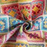 Tecido para decoração Gobelina Aspeto de crochê – bege claro,  thumbnail number 4