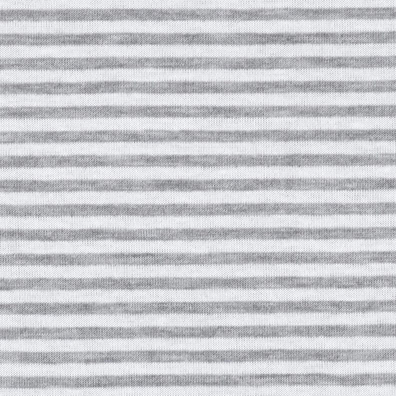 Jersey de dupla face com riscas lisas – branco/cinzento,  image number 1