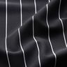 Tecido para calças Stretch Riscas de giz – preto/branco,  thumbnail number 2