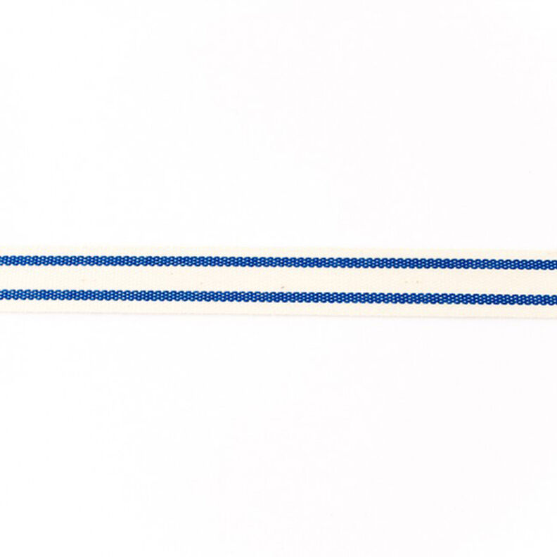 Fita de tecido Algodão riscas – azul-marinho,  image number 1