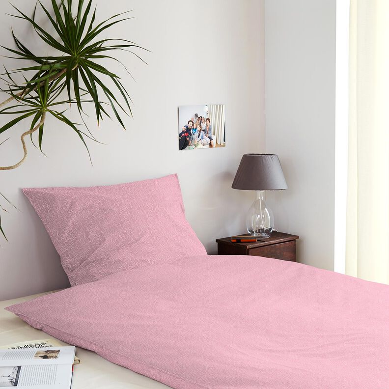 Tecido de algodão Cretone Pintas finas – rosa,  image number 7