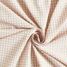 <h2>Seersucker Xadrez Pequeno, Bege &ndash; An&eacute;mona/Branco &ndash; Com Estrutura Caracter&iacute;stica e Padr&atilde;o,  thumbnail number 3