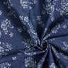 Chambray Rosas pequenas – azul-marinho/branco sujo,  thumbnail number 3