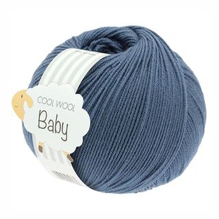 Cool Wool Baby, 50g | Lana Grossa – azul-pomba, 