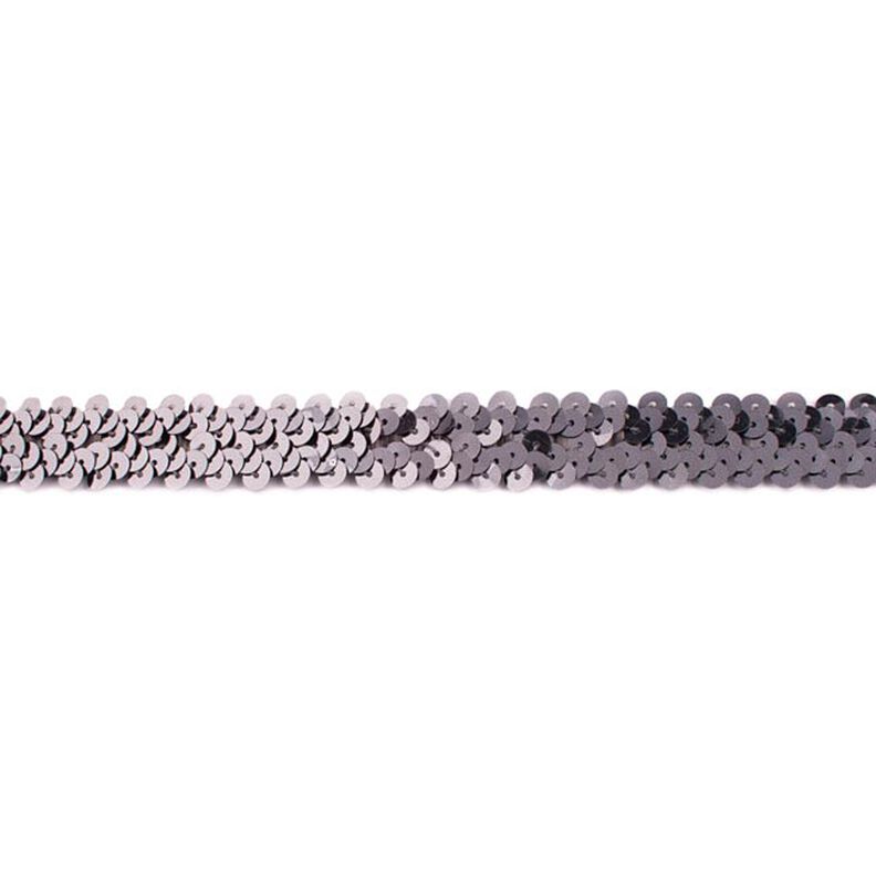 Debrum com lantejoulas elástico [20 mm] – prata antiga metálica,  image number 1