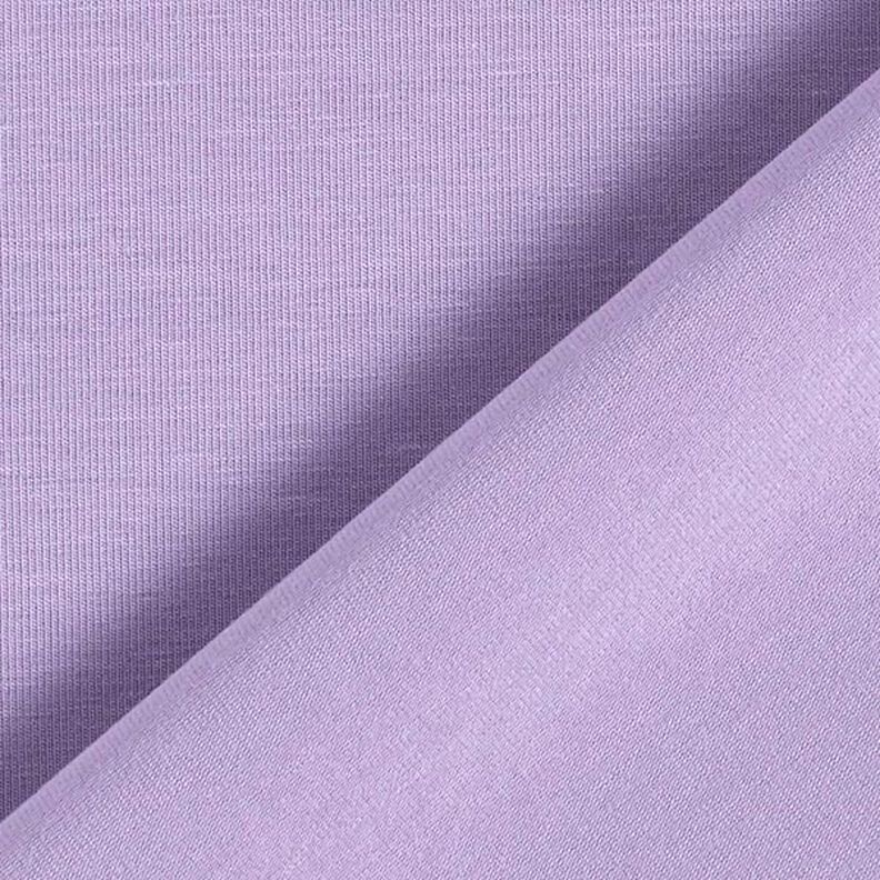 Jersey de algodão médio liso – lilás,  image number 5