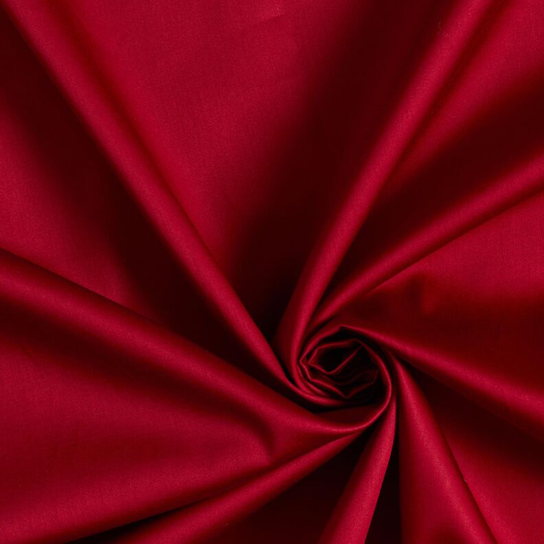 Cetim de algodão Liso – vermelho escuro,  image number 1