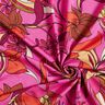 Jersey de viscose Flores delicadas – púrpura/vermelho-fogo,  thumbnail number 3
