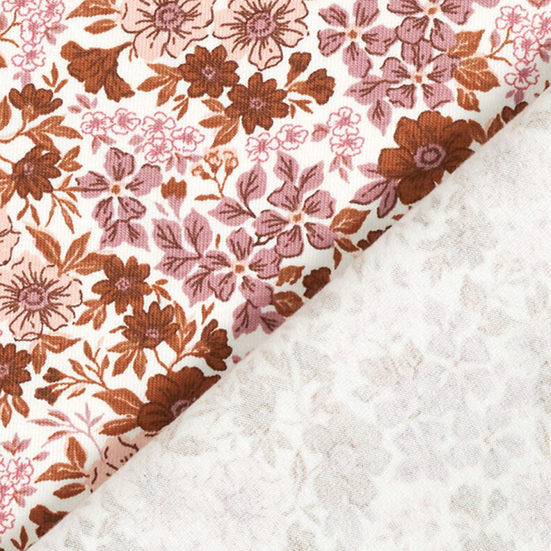 Jersey de algodão Flores – branco sujo,  image number 4