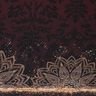Jersey de algodãoTecido com orla Mandala com salpicos dourados | Glitzerpüppi – castanho,  thumbnail number 1