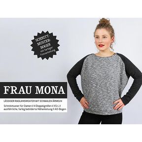 FRAU MONA Sweater raglã com mangas estreitas | Studio Schnittreif | XS-L, 