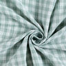 Musselina/ Tecido plissado duplo Xadrez Vichy com fio tingido – verde amarelado/branco,  thumbnail number 5