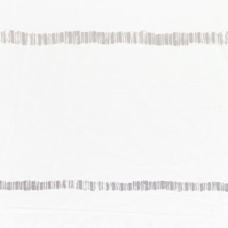 Tecido para cortinados Voile Riscas suaves 295 cm – cinzento-seda/marfim,  image number 1