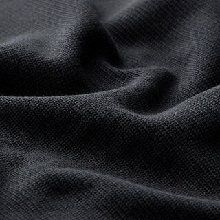 Tecido de malha de algodão – preto, 