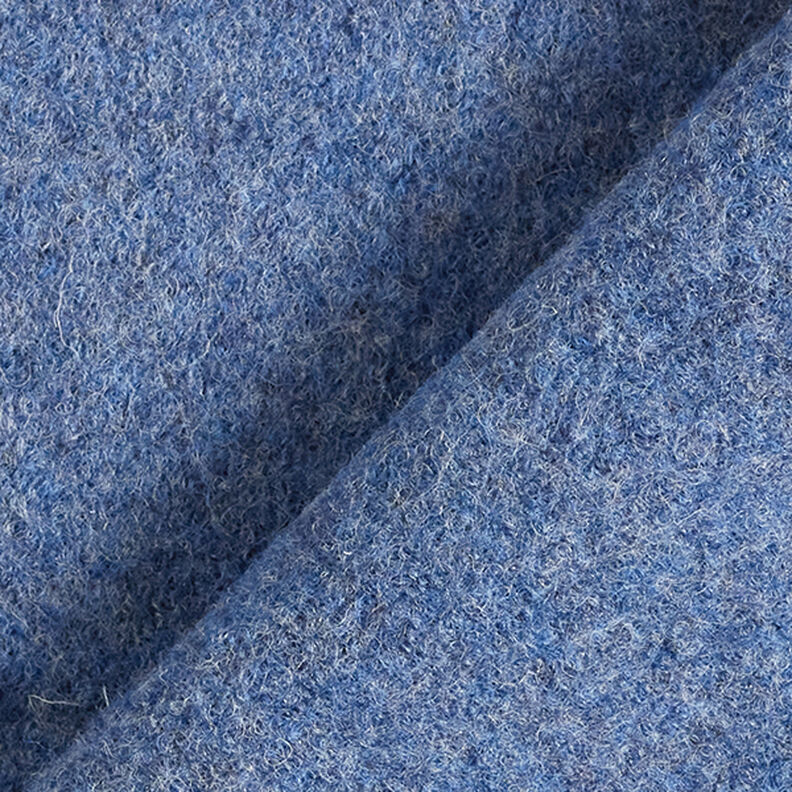 Lã grossa pisoada Melange – azul ganga,  image number 3
