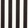 Tecido para exteriores Lona Riscas grossas – preto/marfim,  thumbnail number 1
