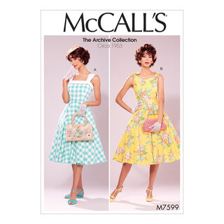 Vestido - Vintage 1953, McCalls 7599 | 32 - 40, 