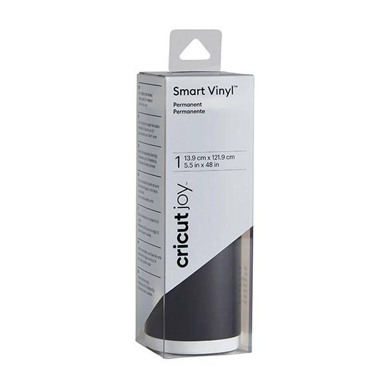 Película de vinil Cricut Joy Smart permanent [ 13,9 x 121,9 cm ] – preto,  image number 1