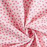 Tecido para decoração Sarja de algodão Mini corações – rosa-claro,  thumbnail number 3