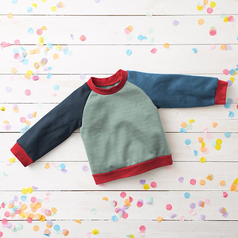 GOTS bordas de algodão | Tula – framboesa,  image number 5