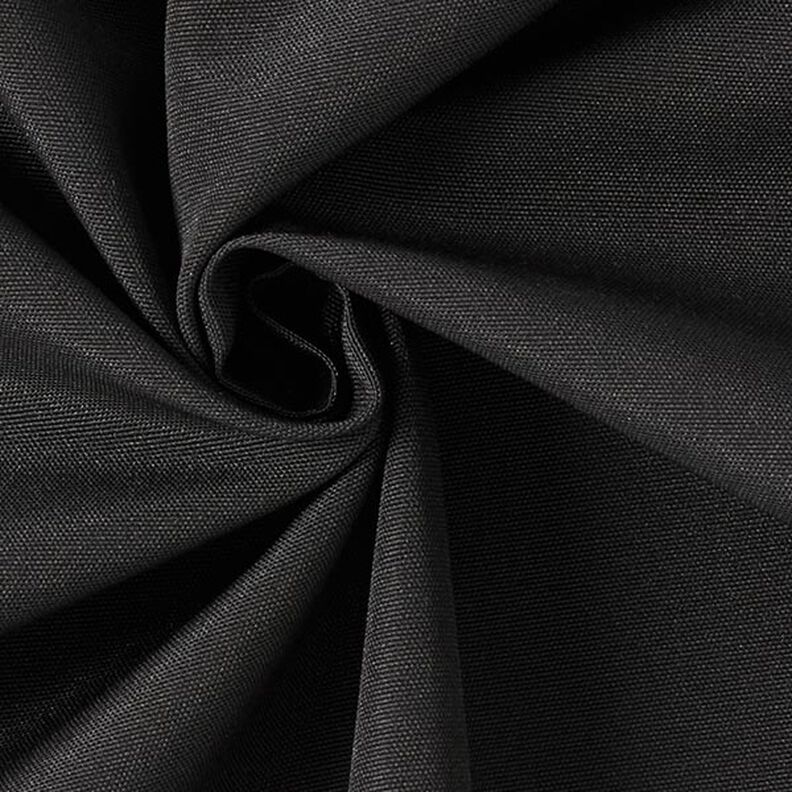 Tecido para exteriores Teflon Liso – preto,  image number 2